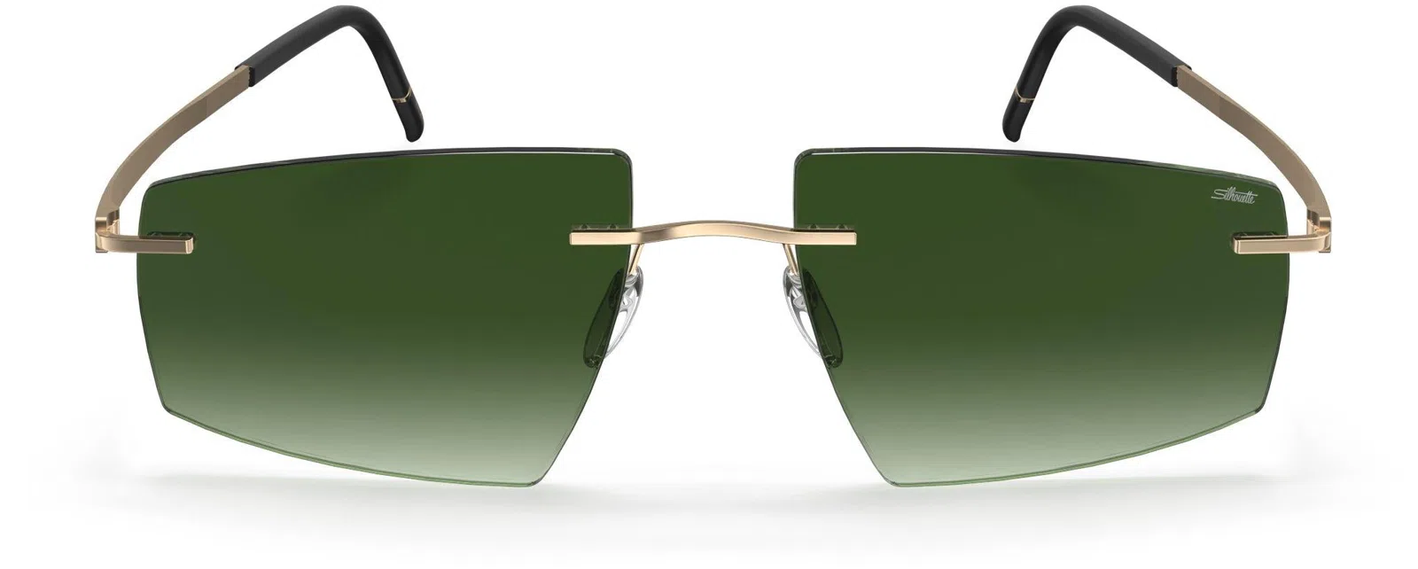 Silhouette Escondido Rimless 8747 Sunglasses - view 2
